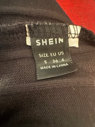 Completo Shein nero