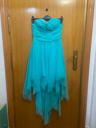 Vestido fiesta Azul Fórmula joven