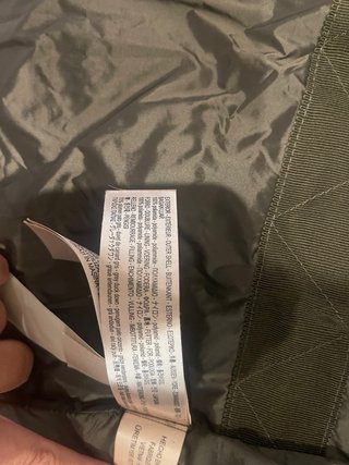 Plumífero Massimo Dutti Verde Oliva Talla XS