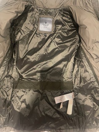 Plumífero Massimo Dutti Verde Oliva Talla XS