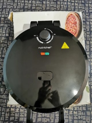 Forno per pizza Nutrichef NCSW837 Nero NUOVO