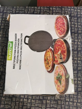 Forno per pizza Nutrichef NCSW837 Nero NUOVO