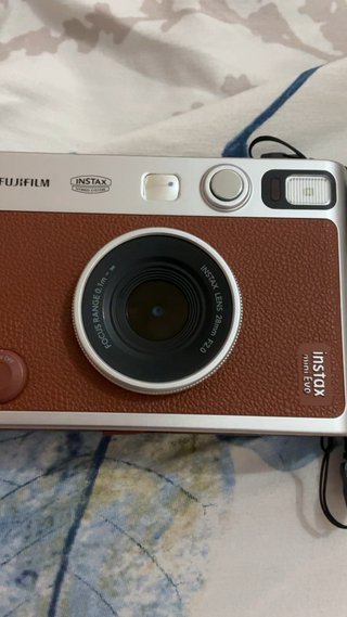 Fujifilm Instax Mini Evo Cámara Marrón/Plata