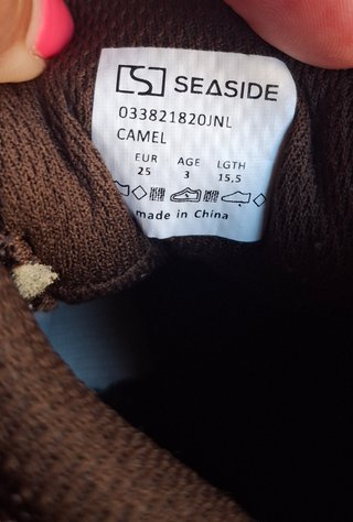 Botas Camel Seaside 25