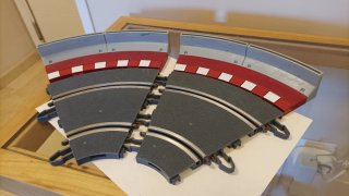 Envío Pack 2 curvas interiores R1 Scalextric