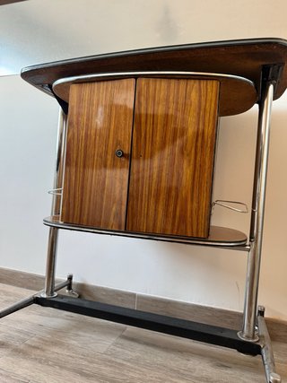 Mueble Bar Vintage Madera y Metal