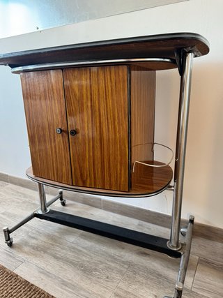 Mueble Bar Vintage Madera y Metal