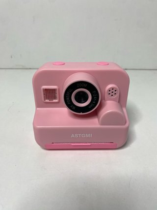 : Cámara Infantil Instantánea ASTGMI Rosa 1080P