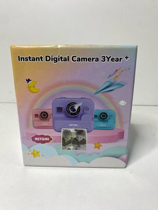 : Cámara Infantil Instantánea ASTGMI Rosa 1080P