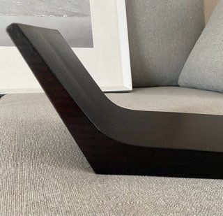 Estanterías madera maciza wengué artesanales