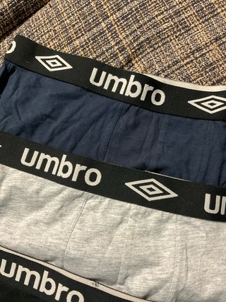 Pack 3 Calzoncillos Umbro SIN ESTRENAR