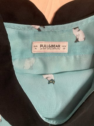 Blusa sin mangas con estampado de gatos
