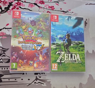Pokémon Mundo Misterioso y Zelda Breath of Wild