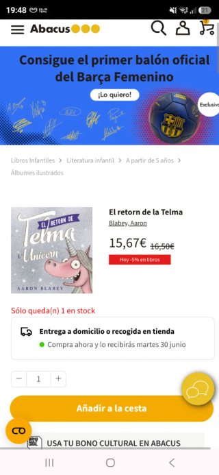 El retorn de la Telma