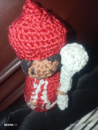 Adorno San Fermín Crochet Hecho a Mano