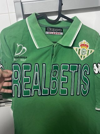 Polo Kappa Real Betis Vintage Talla L
