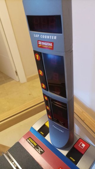 Envío Cuentavueltas Digital system para 6 coches