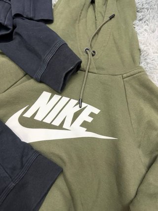 Lote 3 Sudaderas Nike Negro y Verde Militar