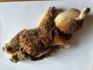 Muñeco Bebé Anne Geddes Leopardo