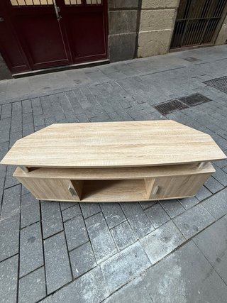 Tavolo TV in legno e metallo