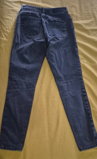 Pantalón vaquero Mango azul