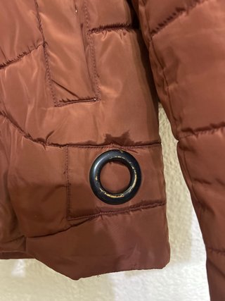 Plumífero MDM Naranja con Capucha