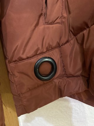 Plumífero MDM Naranja con Capucha