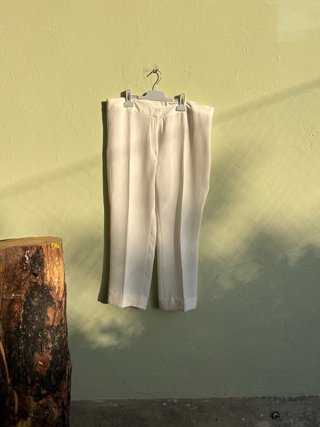 Traje Chaqueta Blanco Mujer M. Bustos