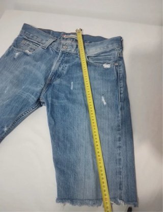 Bermudas Levi's 506 standard Azules Desgastadas