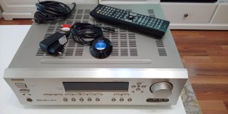 Receptor AV Onkyo TX-SR502E Plata. 100w por canal