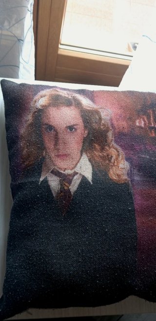 Cuscino Hermione Harry Potter