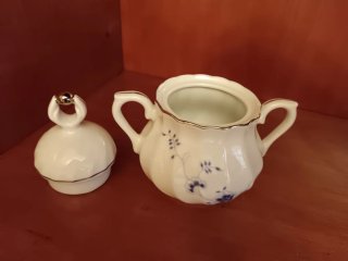 Juego de café 7 tazas porcelana