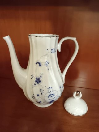 Juego de café 7 tazas porcelana