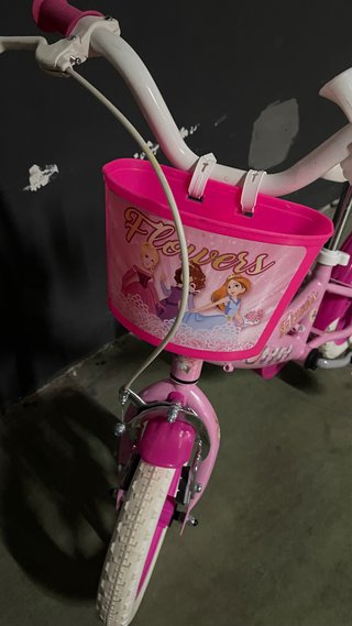 Bicicleta infantil rosa Princesas