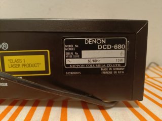 Reproductor Lector CD HiFi DENON DCD-680