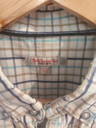 Lote 2 Camisas Manga Corta Talla M/L y 2 poleras