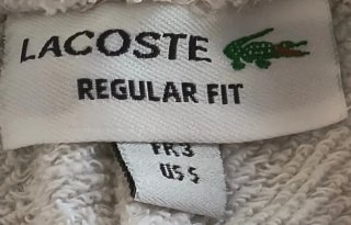 Pantalón Chándal Lacoste T/S Gris