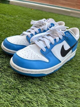 Nike Dunk Low Blanco/Azul/Negro