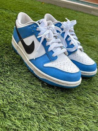 Nike Dunk Low Blanco/Azul/Negro