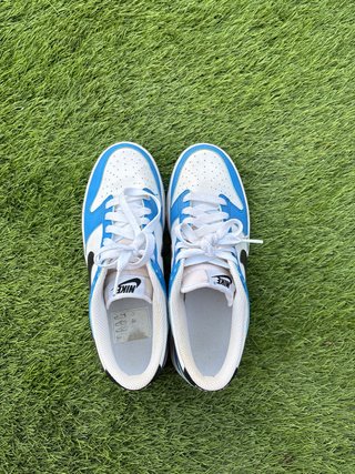 Nike Dunk Low Blanco/Azul/Negro