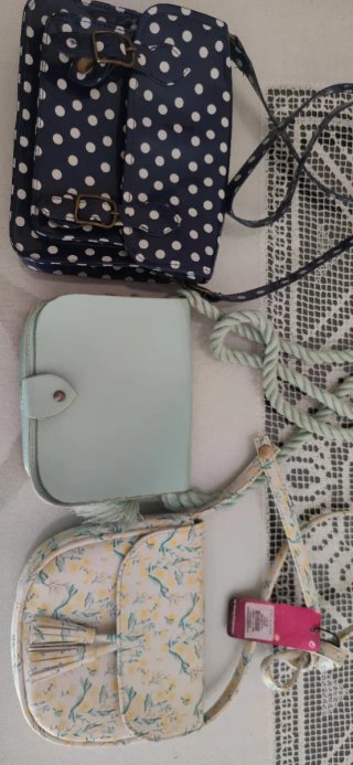 Lote 3 bolsos niña