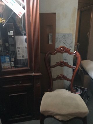 Comedor antiguo madera caoba