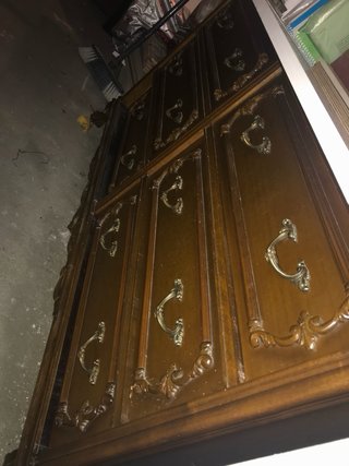Comedor antiguo madera caoba