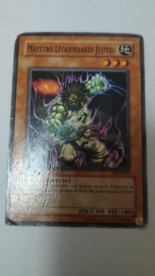 Carta Yu-Gi-Oh! Maestro Leggendario Jujitsu AST-IT
