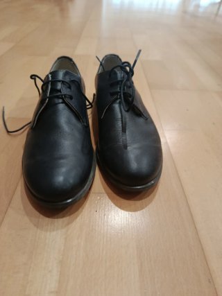 Zapatos Chuchhes Piel Azul Marino