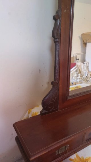 Specchio Umbertino Legno Fine '800