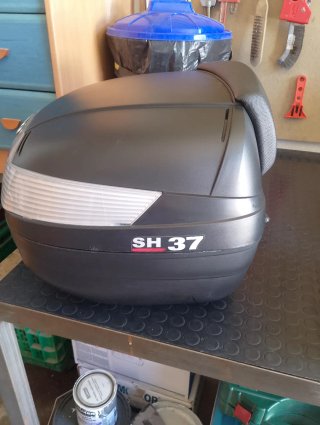 Top Case Shad SH37 + Parrilla + Respaldo (antes 90