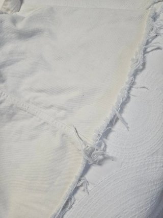 Peto denim blanco
