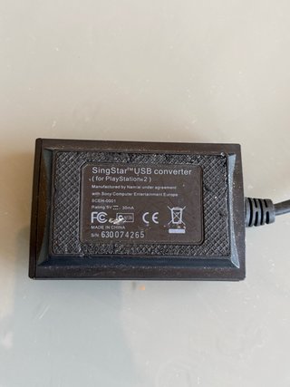 Adaptador USB Sonido SingStar PS2/PS3