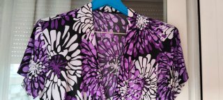 Blusa cruzada de chica